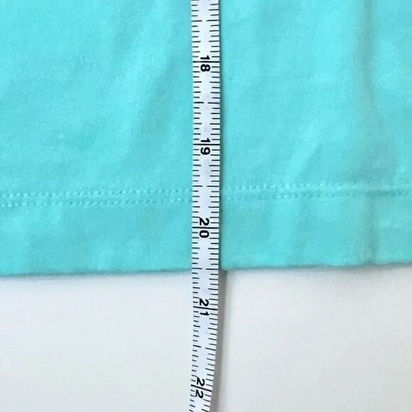 THEREABOUTS World Changer Shirt Girls Large 14/16 Sparkling Mint Crew Neck L/S - Picture 6 of 7